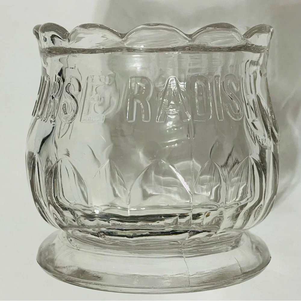 Antique -Post Civil War Era- Original 1869 HEINZ Anchor Horseradish Glass Jar